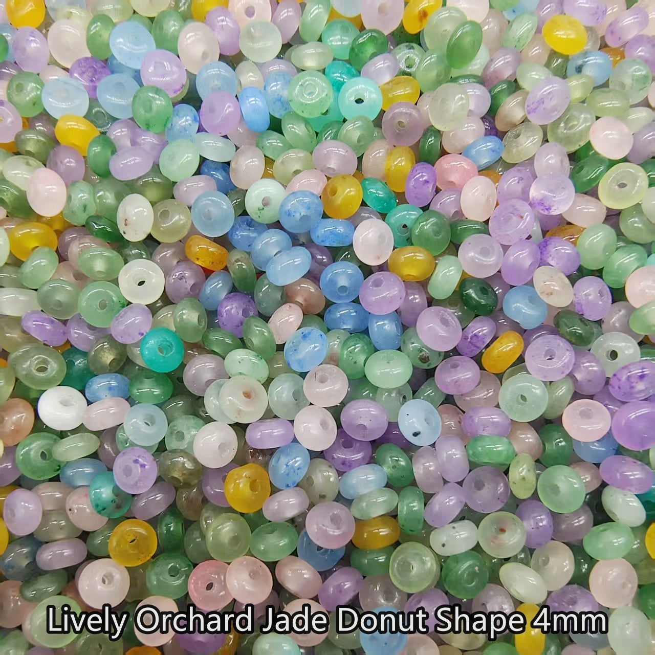【4mm Size】Crystal Bead; 1 order = 8 spoons