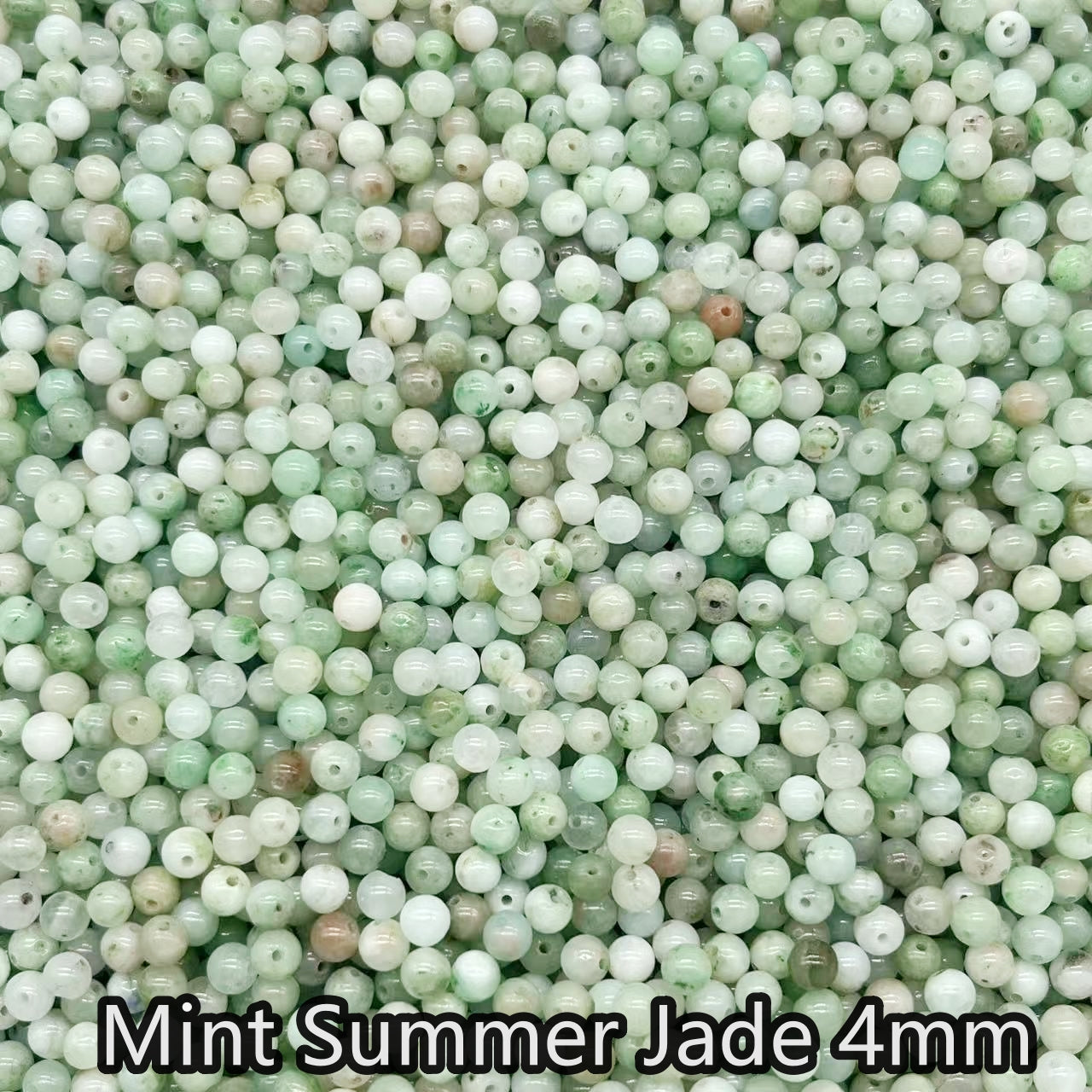 【4mm Size】Crystal Bead; 1 order = 8 spoons