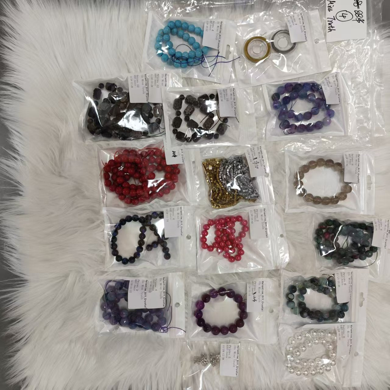 A-Section【8mm Size】Crystal Beads; 1 Order=16 Spoons; Buy 8 Spoons Get 8 Spoons For Free
