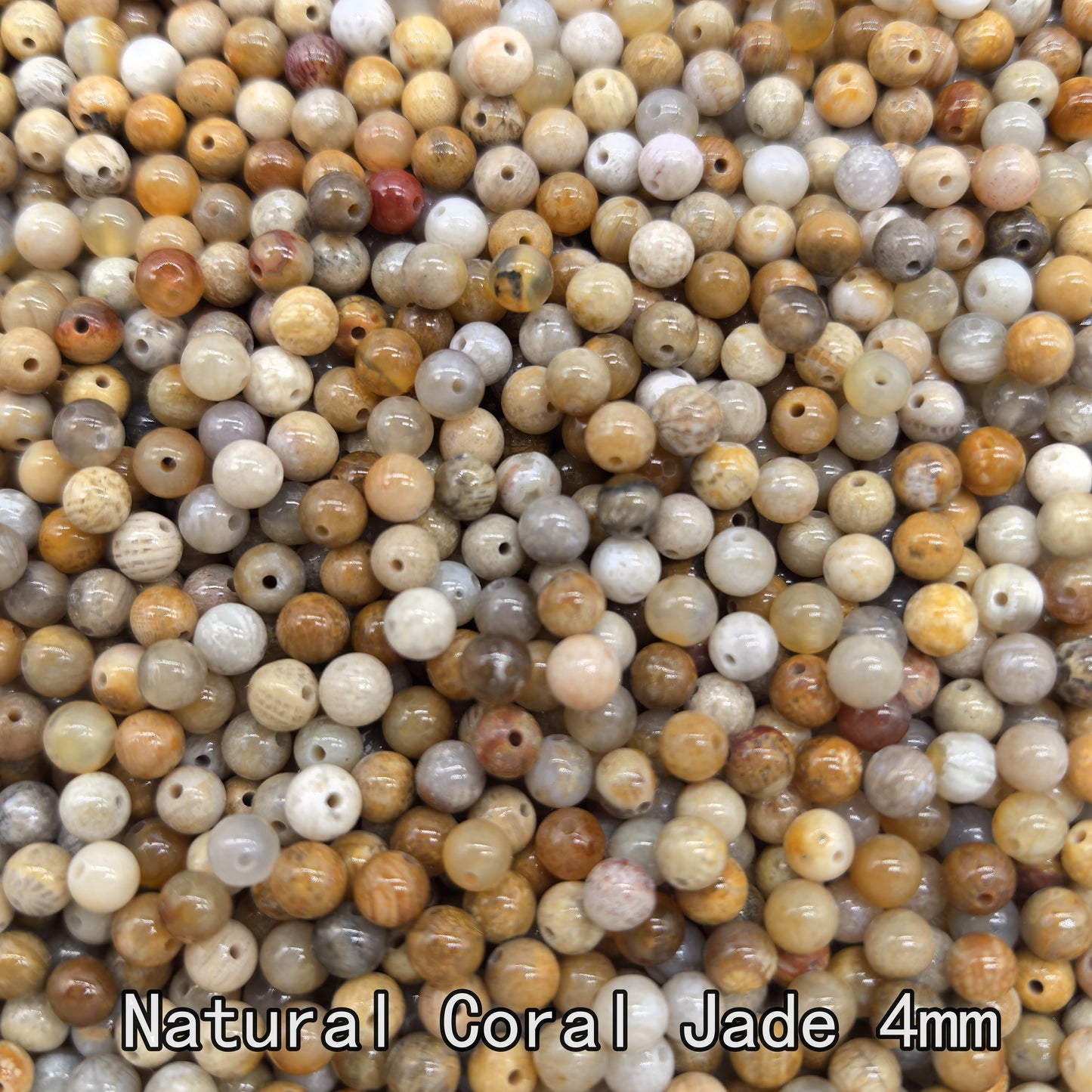 【4mm Size】Crystal Bead; 1 order = 8 spoons