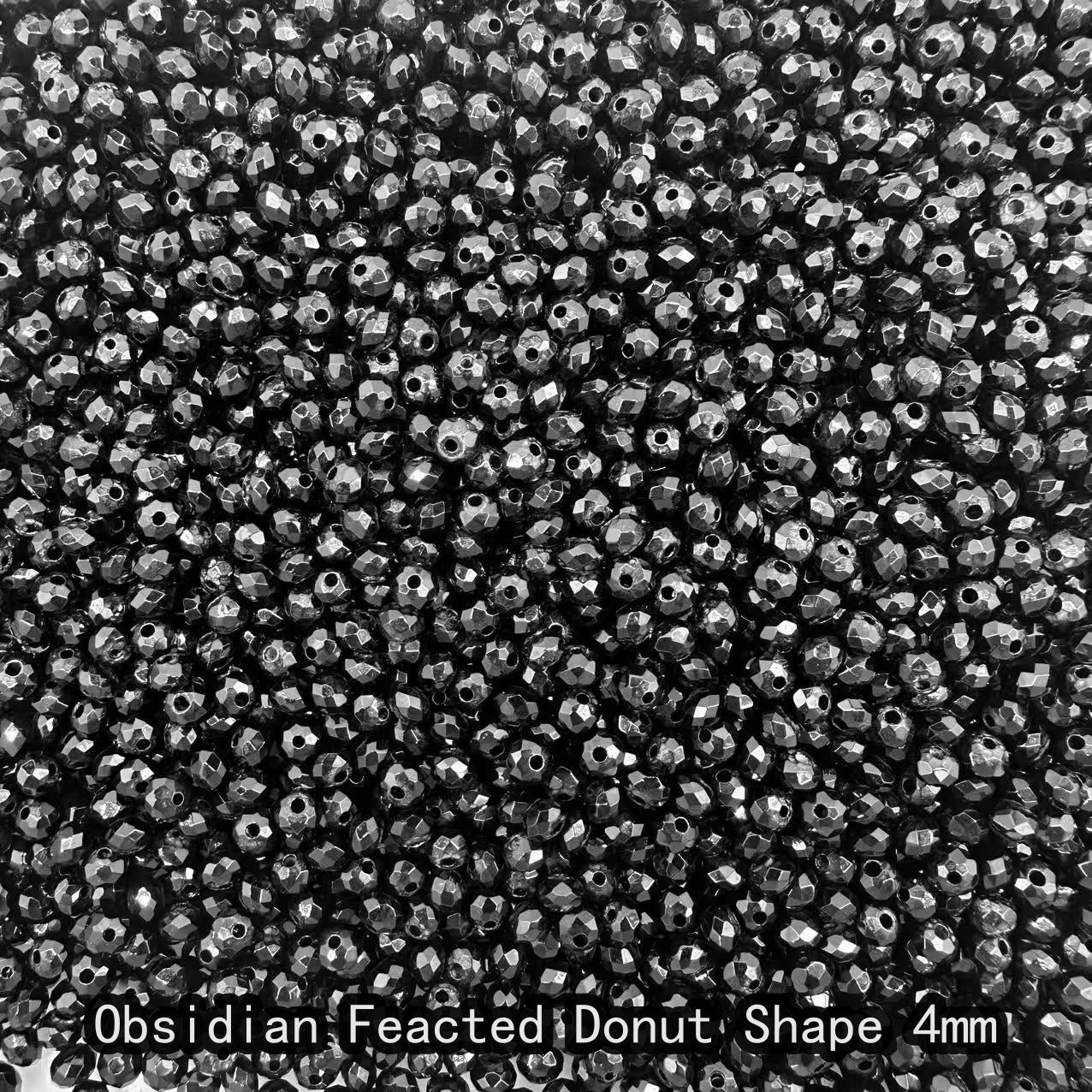【4mm Size】Crystal Bead; 1 order = 8 spoons