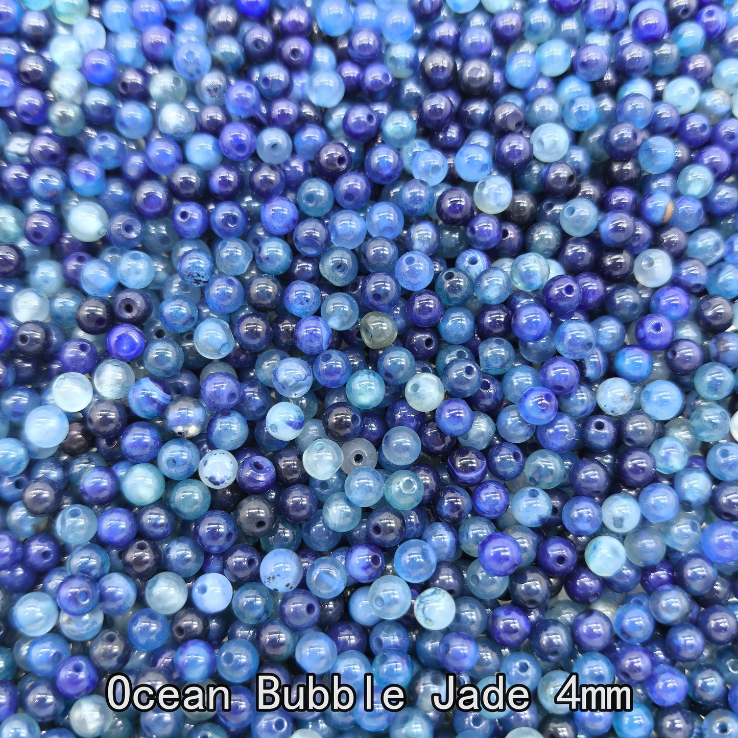 【4mm Size】Crystal Bead; 1 order = 8 spoons