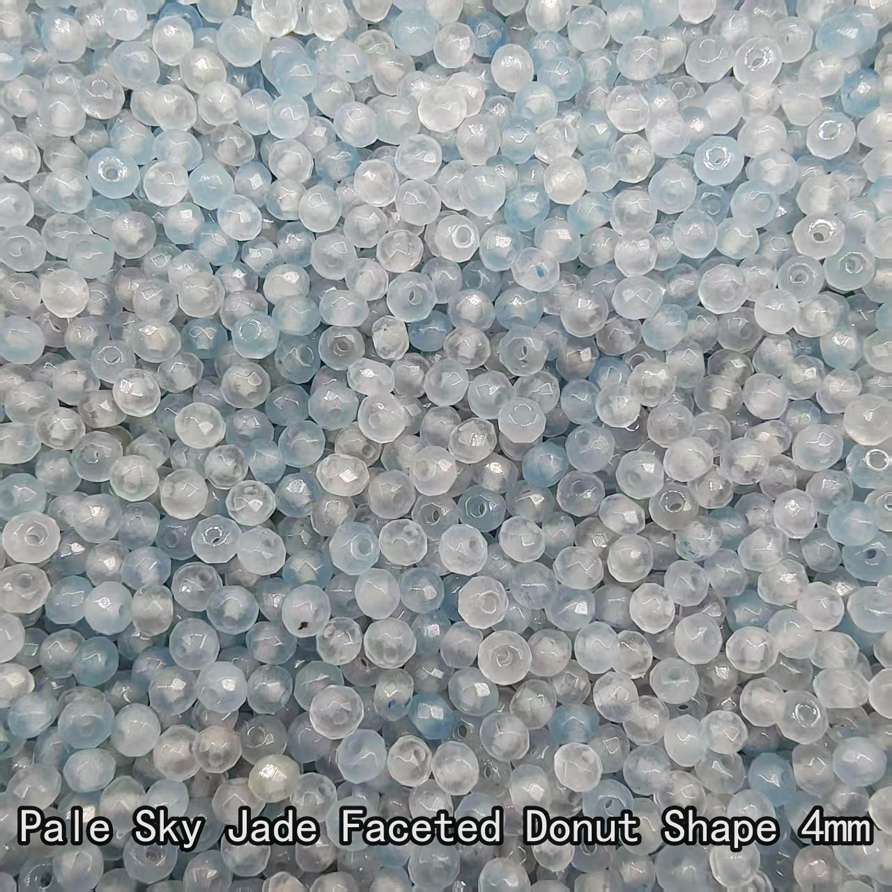 【4mm Size】Crystal Bead; 1 order = 8 spoons