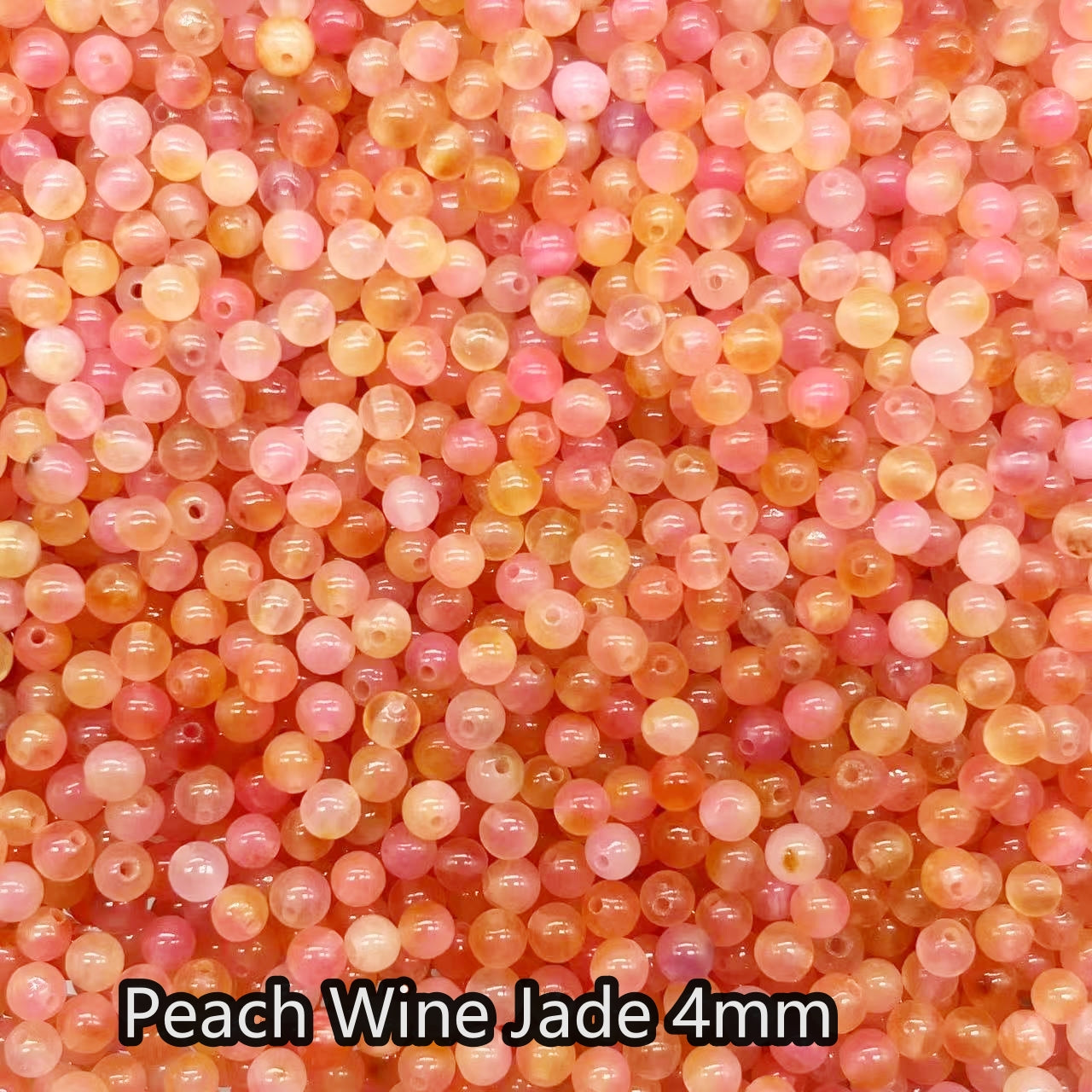 【4mm Size】Crystal Bead; 1 order = 8 spoons