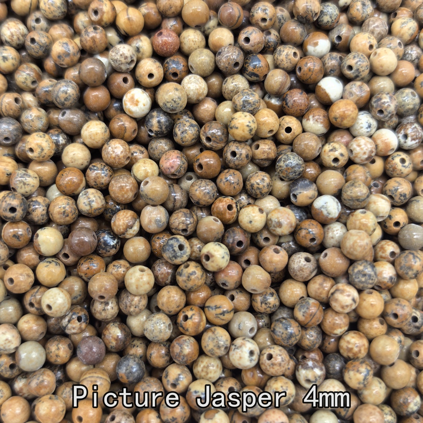 【4mm Size】Crystal Bead; 1 order = 8 spoons