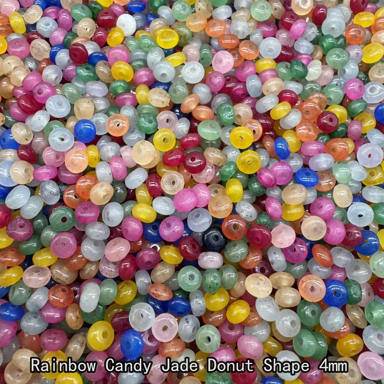 【4mm Size】Crystal Bead; 1 order = 8 spoons