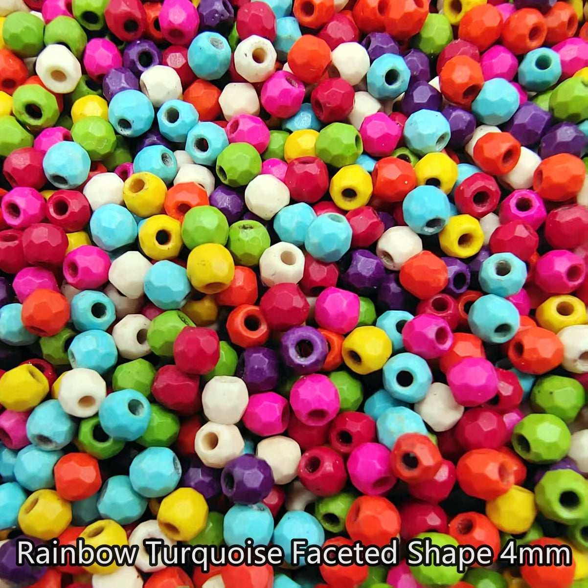 【4mm Size】Crystal Bead; 1 order = 8 spoons