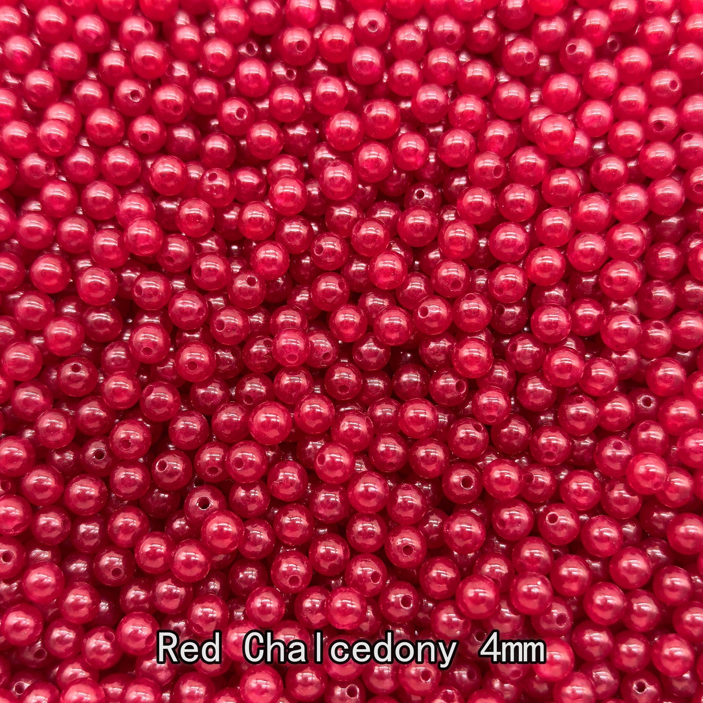 【4mm Size】Crystal Bead; 1 order = 8 spoons