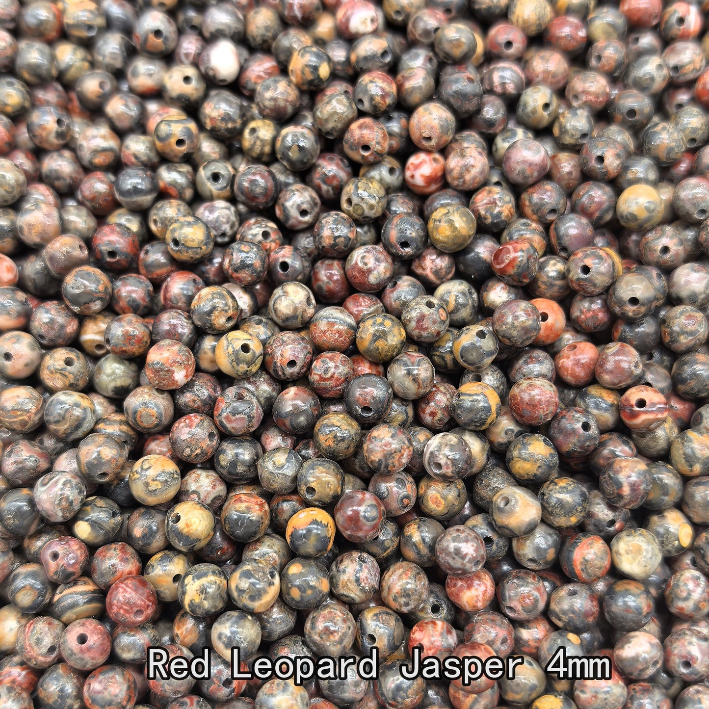 【4mm Size】Crystal Bead; 1 order = 8 spoons