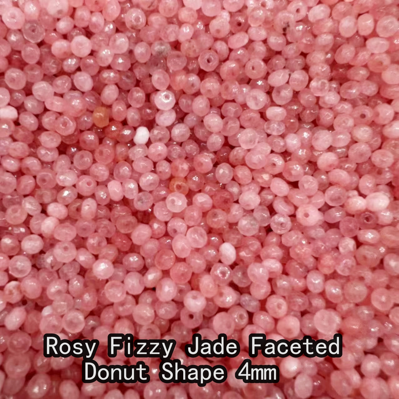 【4mm Size】Crystal Bead; 1 order = 8 spoons