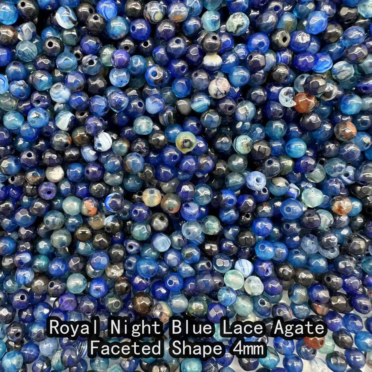 【4mm Size】Crystal Bead; 1 order = 8 spoons