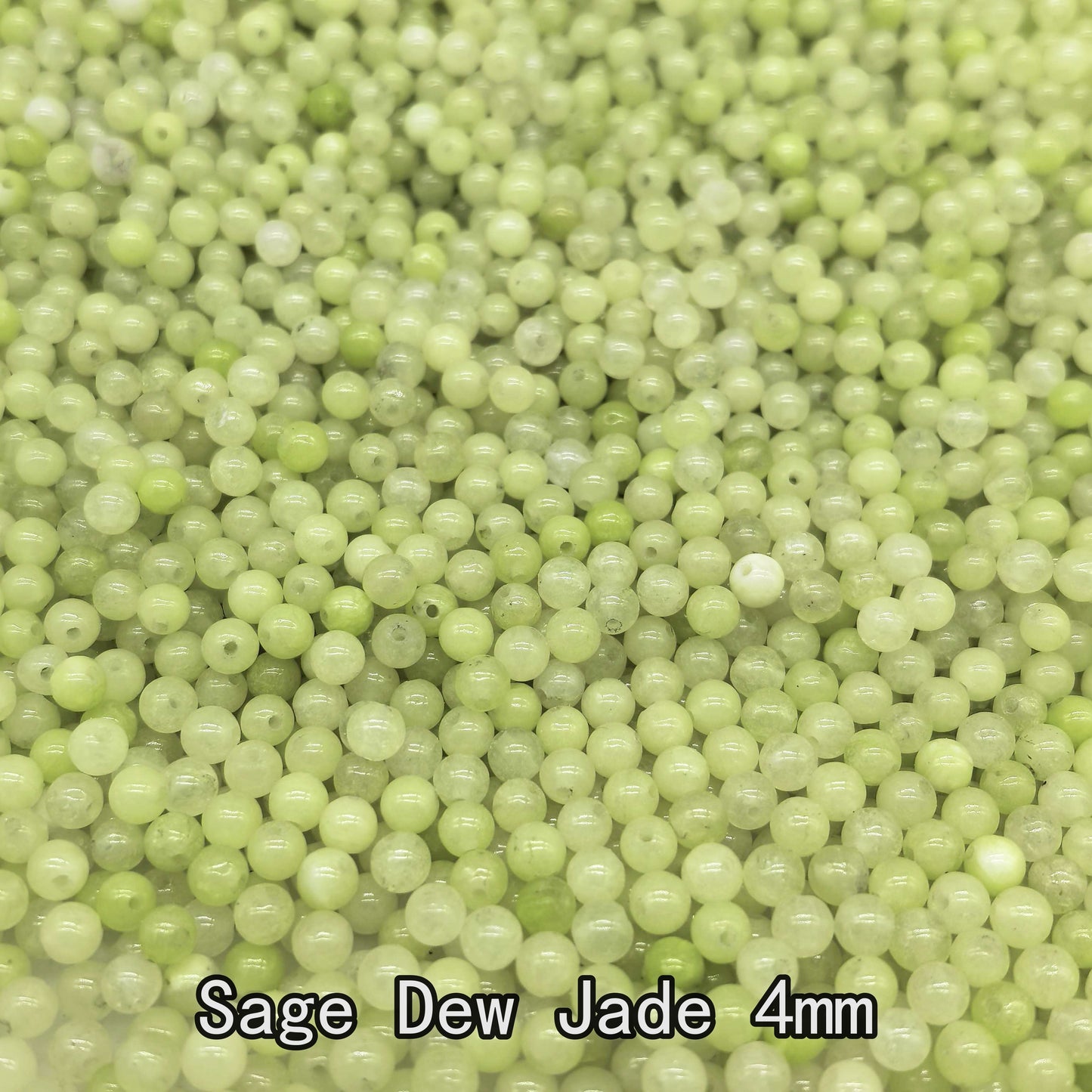 【4mm Size】Crystal Bead; 1 order = 8 spoons