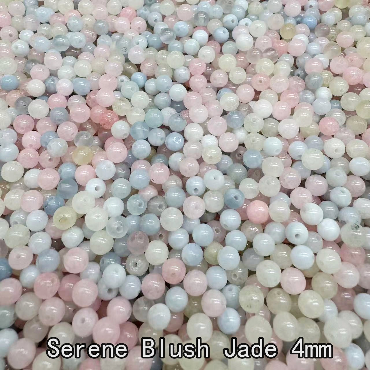 【4mm Size】Crystal Bead; 1 order = 8 spoons