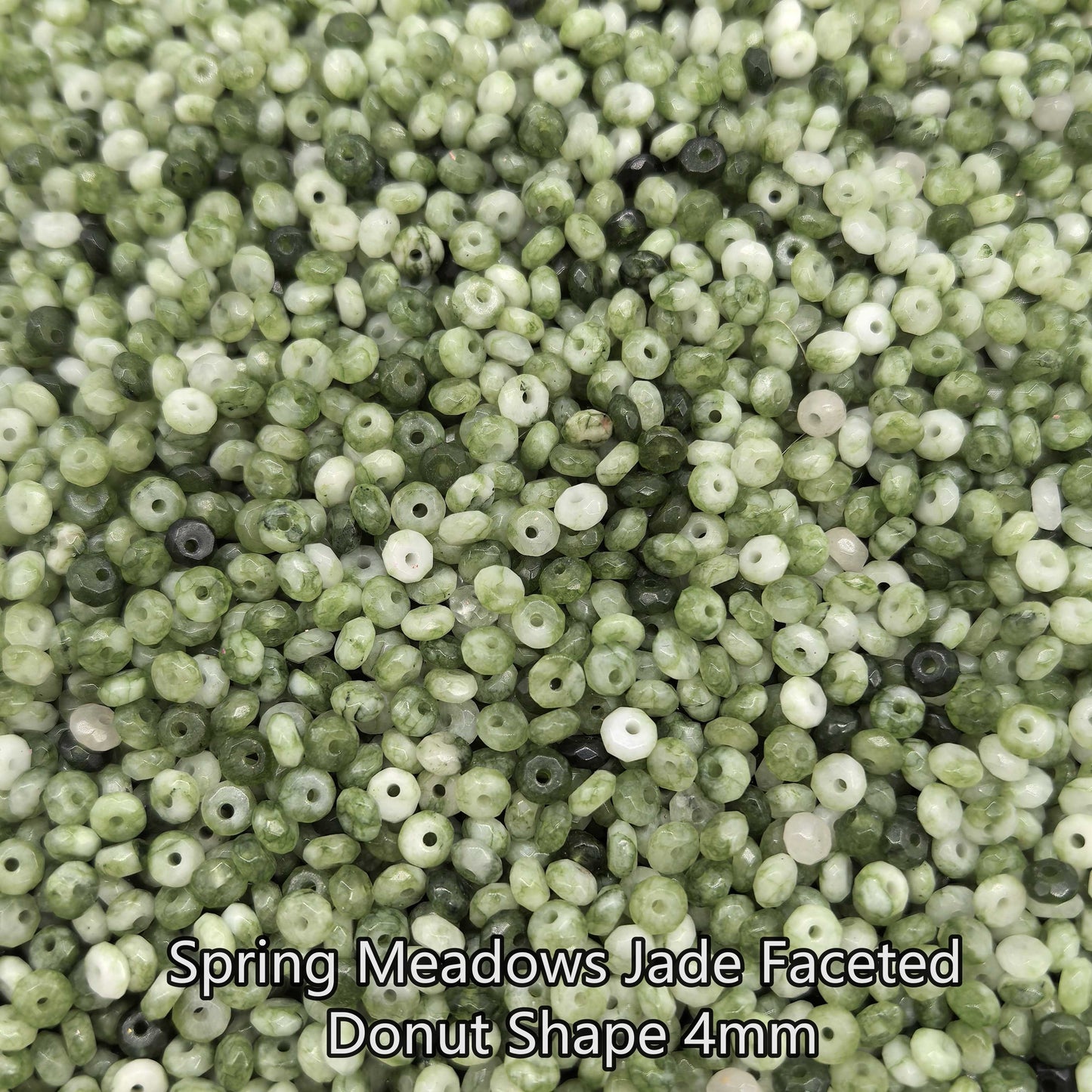 【4mm Size】Crystal Bead; 1 order = 8 spoons