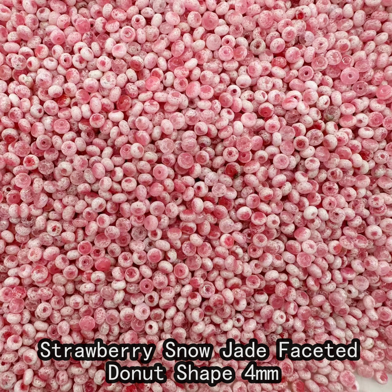 【4mm Size】Crystal Bead; 1 order = 8 spoons