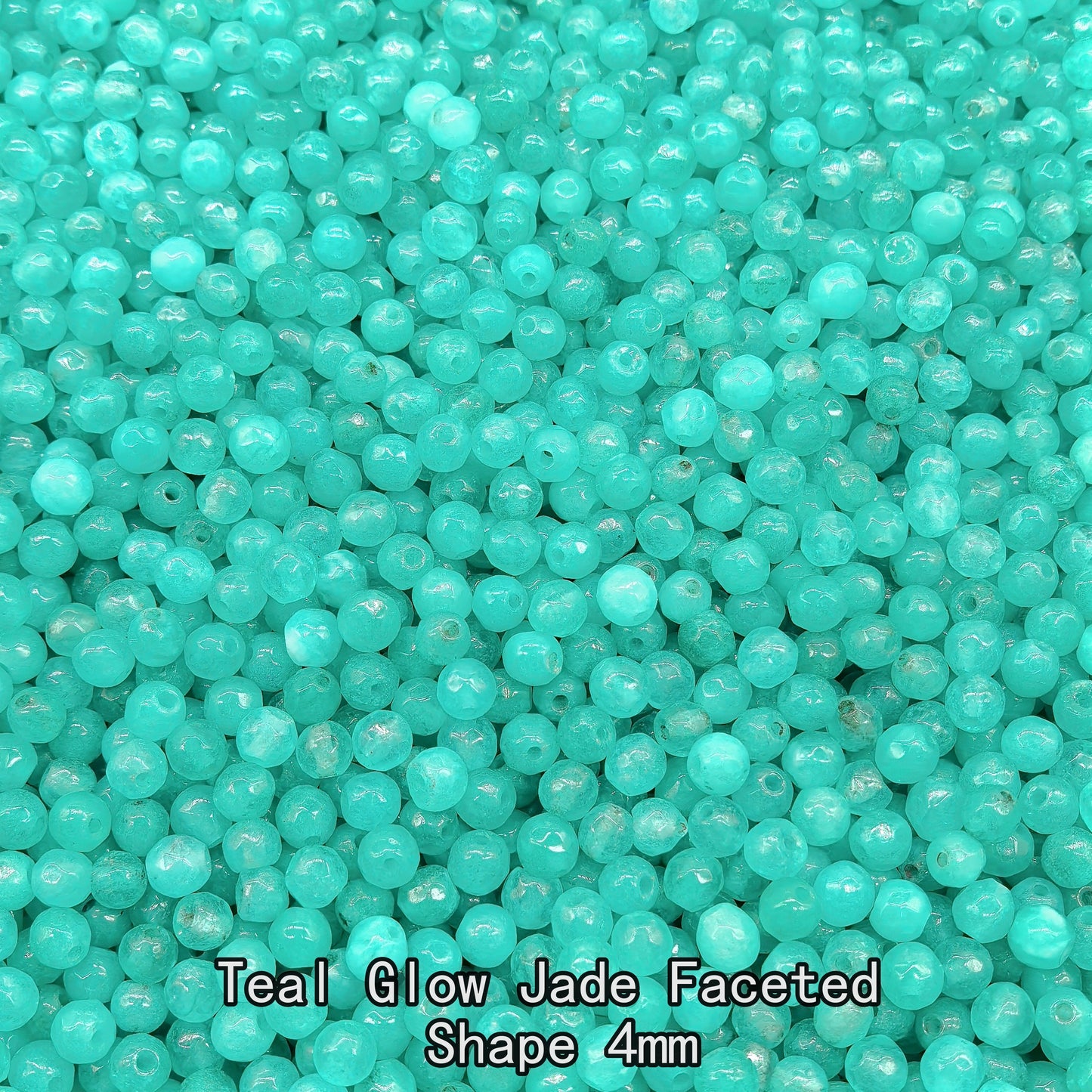 【4mm Size】Crystal Bead; 1 order = 8 spoons