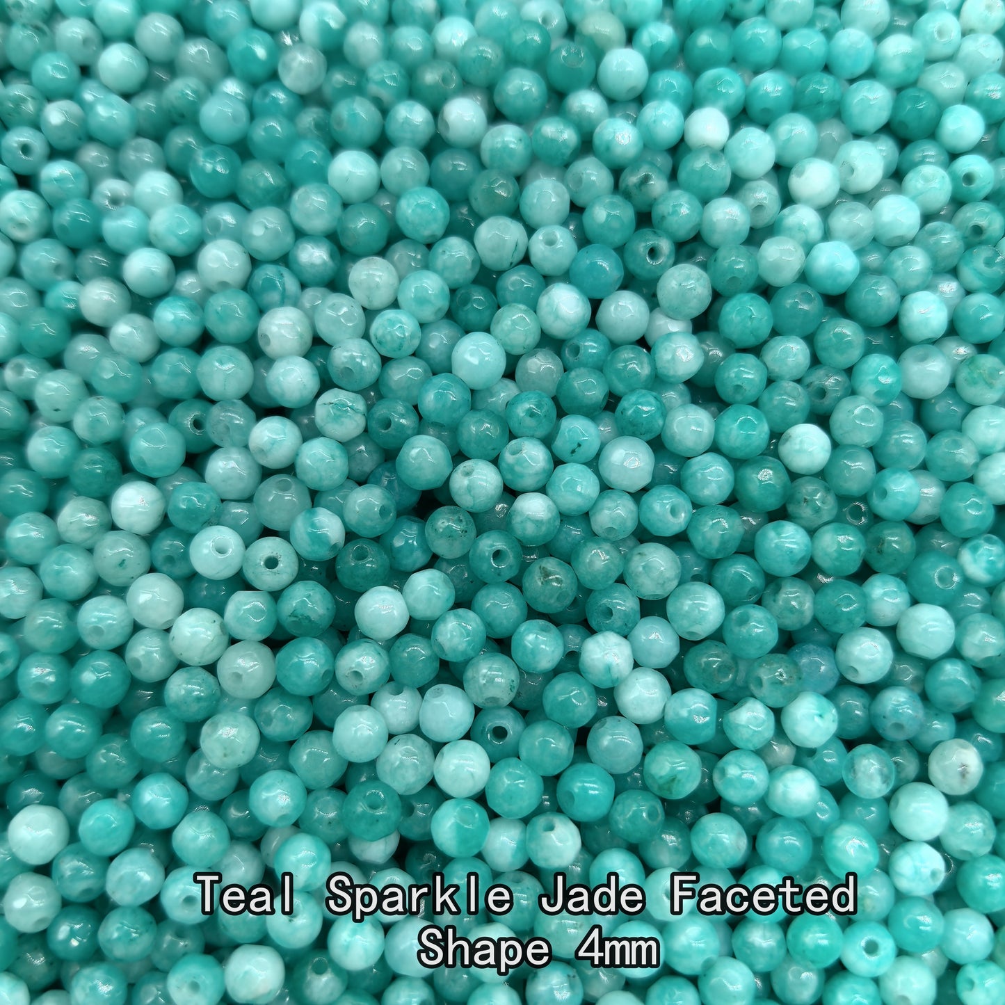 【4mm Size】Crystal Bead; 1 order = 8 spoons