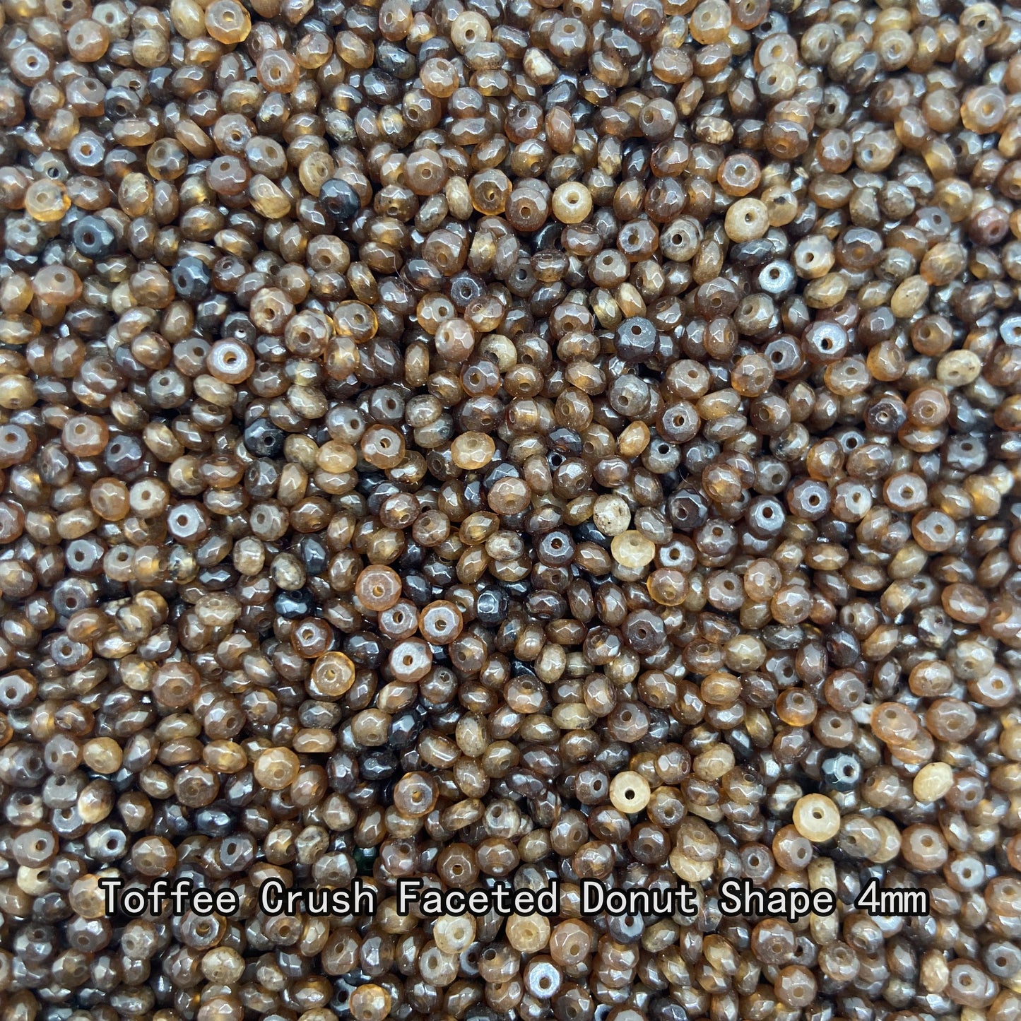【4mm Size】Crystal Bead; 1 order = 8 spoons