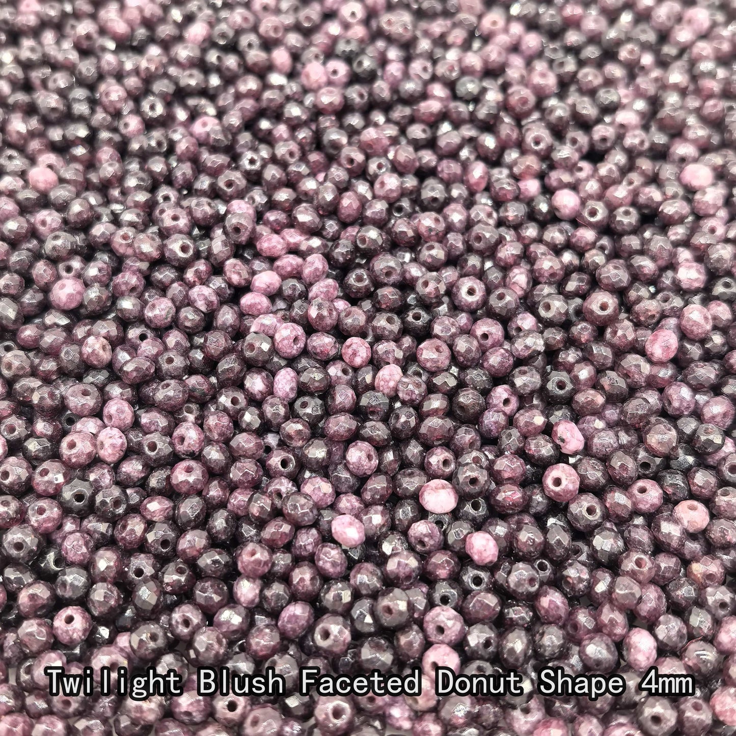 【4mm Size】Crystal Bead; 1 order = 8 spoons