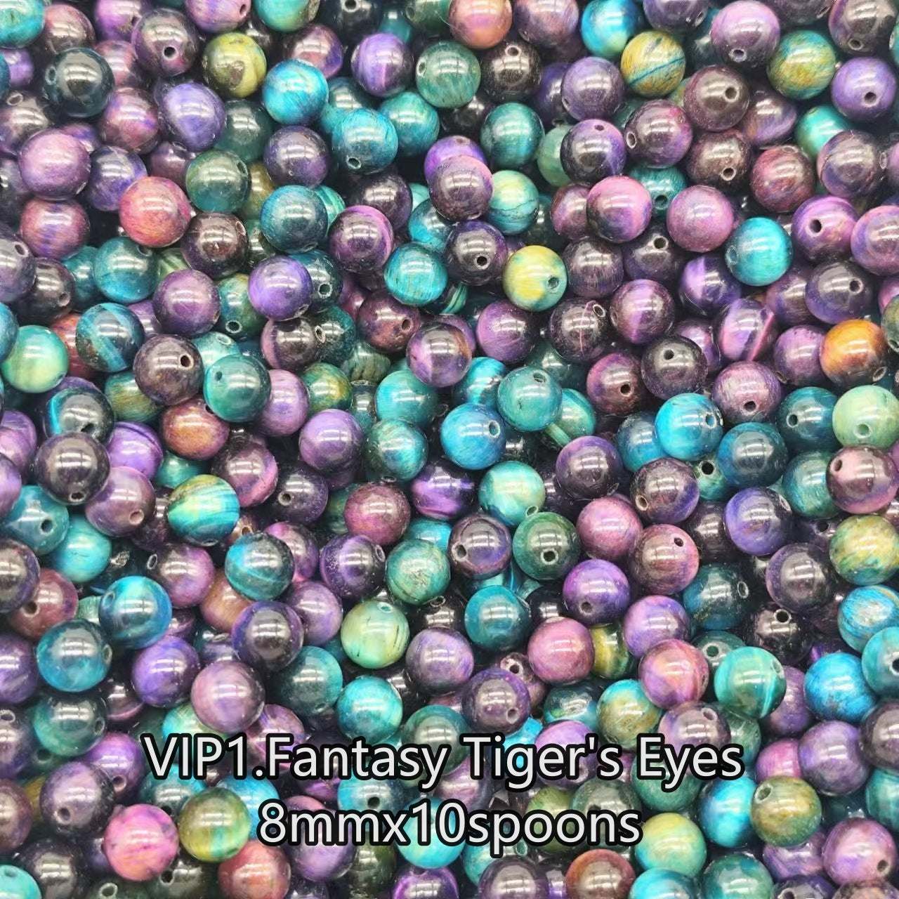 【VIP-8mm beads and 7-10mm bracelet】$15.99=10  Spoons.