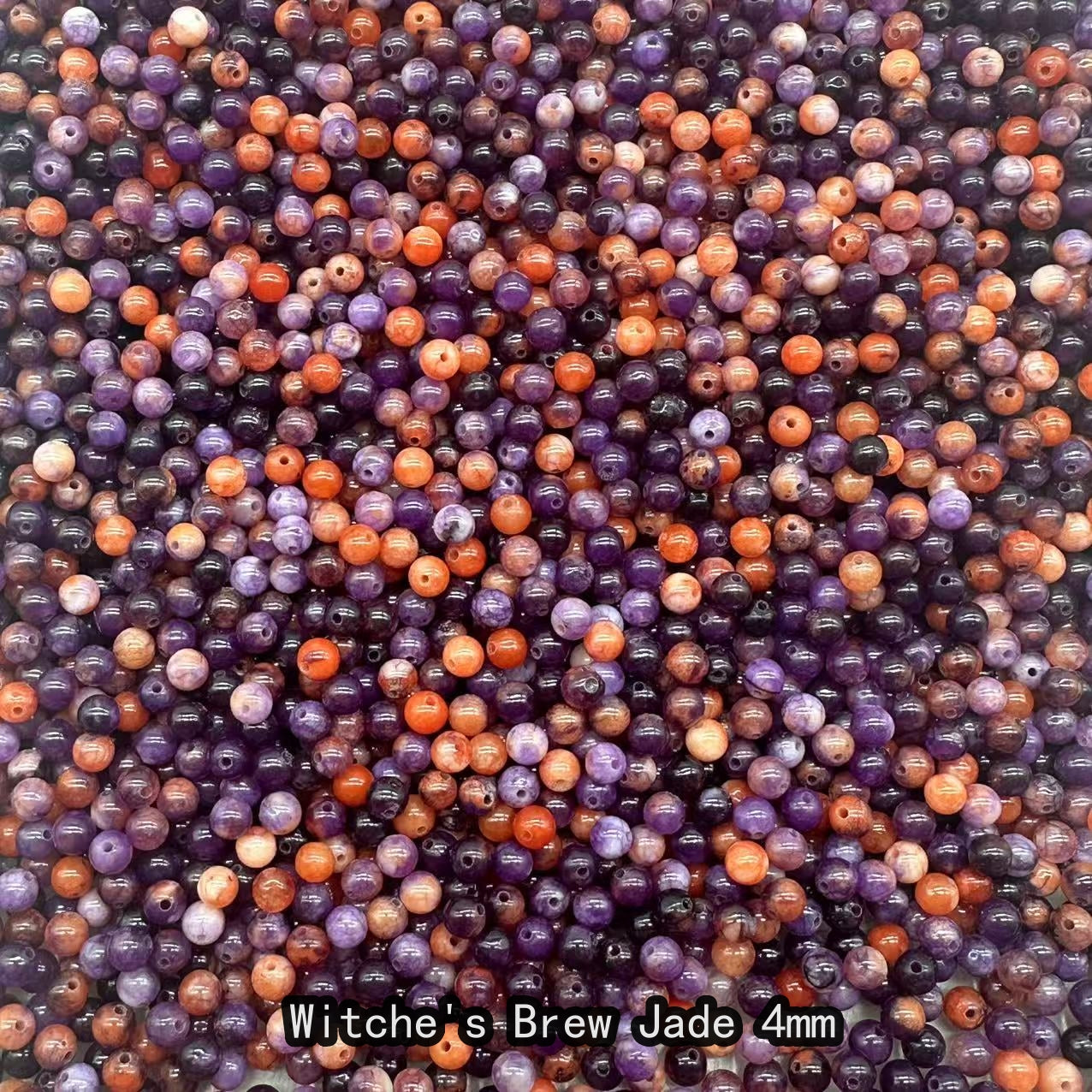 【4mm Size】Crystal Bead; 1 order = 8 spoons